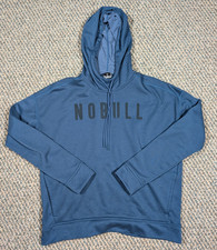No Bull Performance Women  s Blue Hoodie Sz S Athleisure Gym Activewear