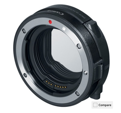 Canon EF-EOS R Drop-in Filter Mount Adapter with Drop-in Variable ND Filter