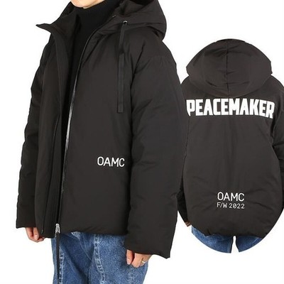 OAMC Gepolsterter Hoodie mit Logo 22A28OAU63 TESBA032 001 145222237