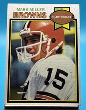 1979 Topps Mark Miller #53 NFL Football Sports Card RC Rookie Cleveland Browns. rookie card picture