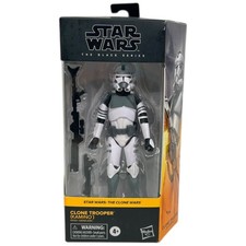 Star Wars Black Series Clone Trooper Kamino 6  Action Figure Clone Wars Hasbro