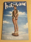 Spring 2026 Interview Magazine Issue #566 HAILEY BIEBER sexy cover Cameron Brink