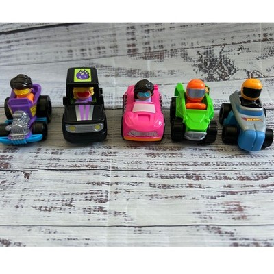 Fisher-Price Hot Wheels Wheelies Kids Multicolor Racing Car Lot of 5