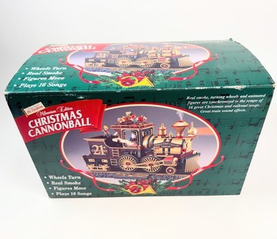 Mr. Christmas Millennium Cannonball Train Engine Musical 16 Songs, 1996