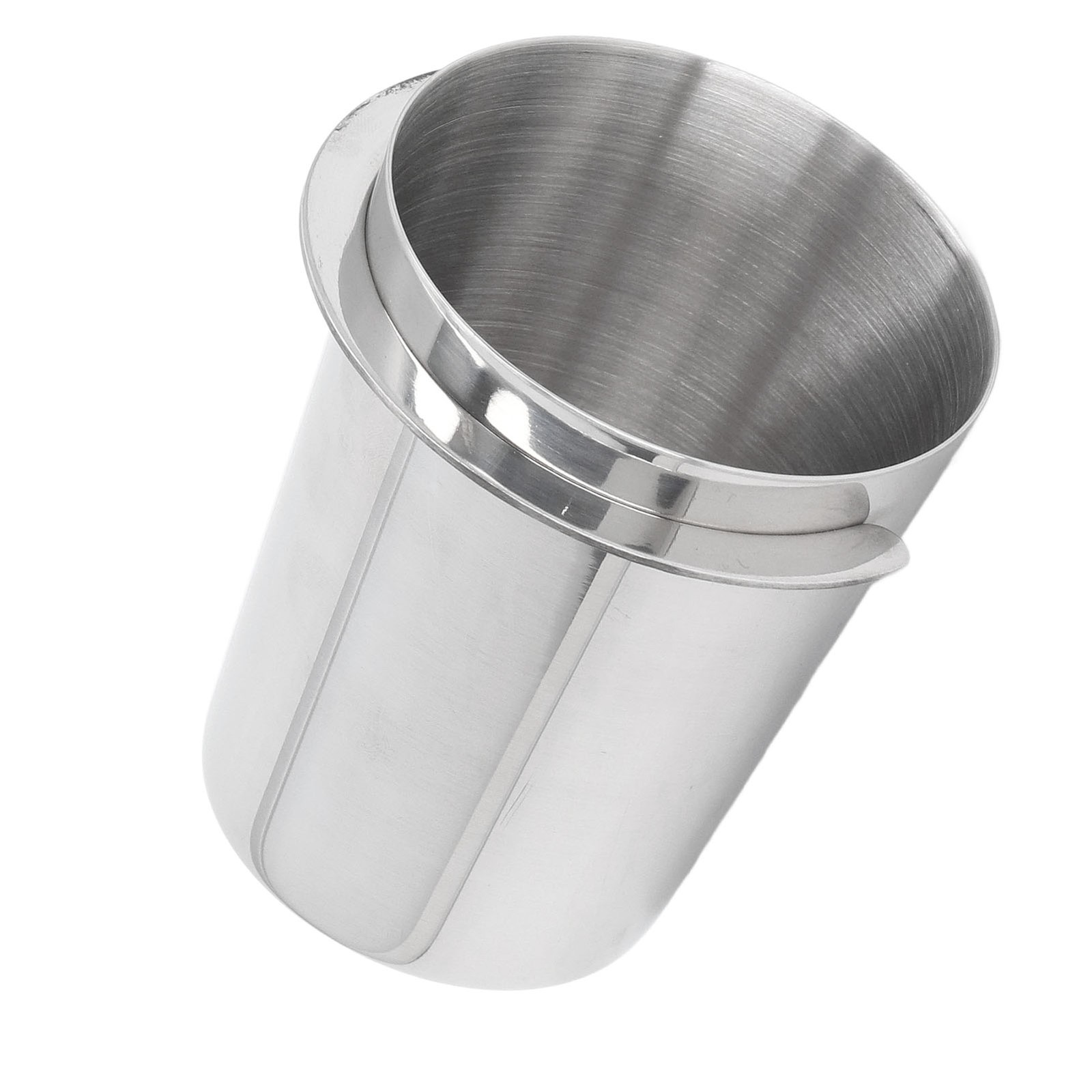 New 58mm Dosing Cup Stainless Steel Compatibility Polishing Coffee Dosing Cup