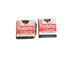 2 Vintage Packs S.S. White Revelation Burs #59 39 Angle Hand piece 12 Burs NEW