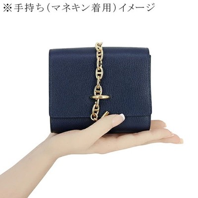 エンダースキーマ Hanging Purse(NAVY) エンダースキーマ Hanging Purse(NAVY) Zip Top Purse with Hide-a-Key