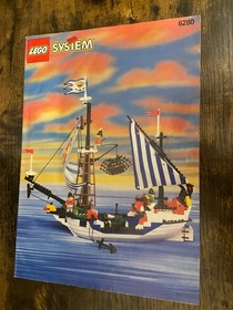 LEGO Pirates Set Armada Flagship 6280 100% Complete W/Box & Instructions 1996