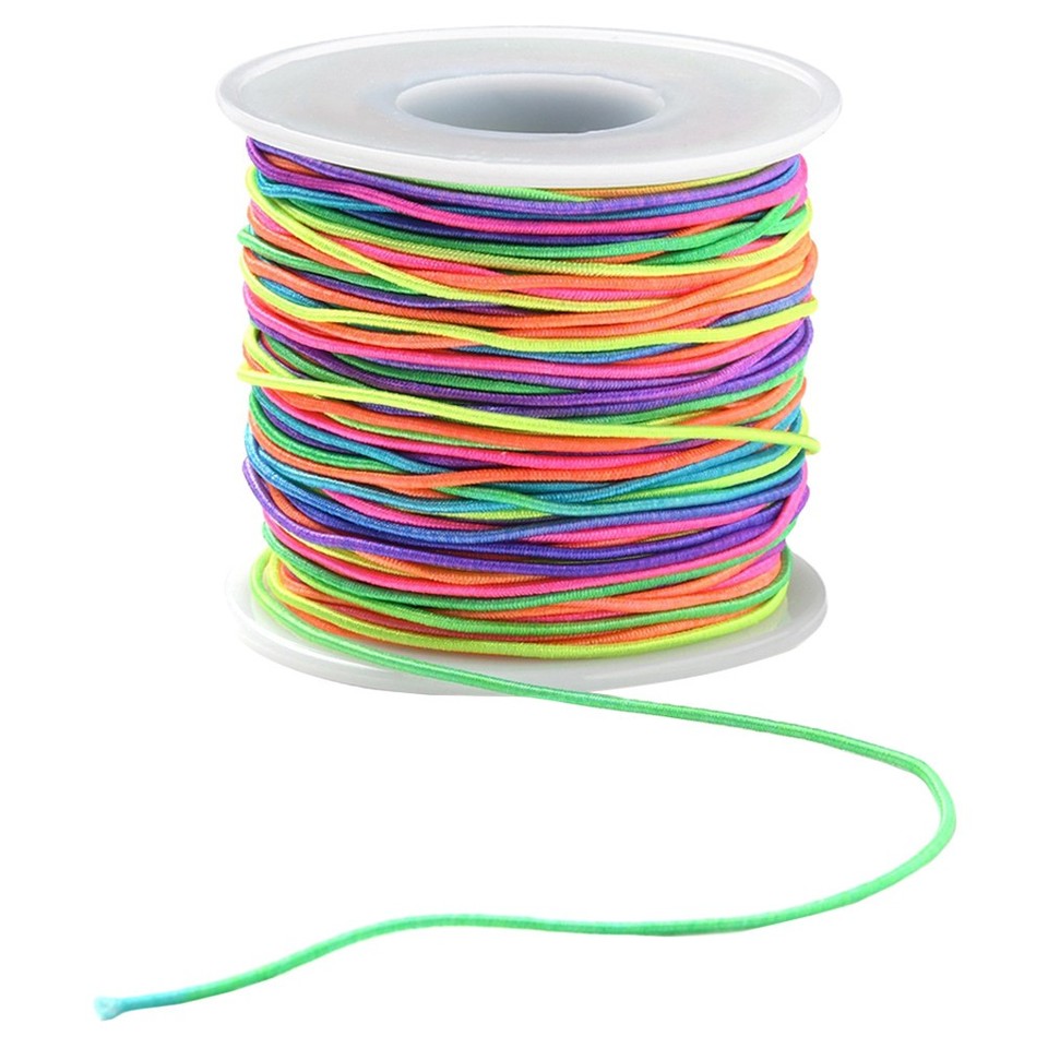 Cordoncino Elastico Trasparente 0.8mm Per Bracciali E Collane - Filo Extra Forte, 43 Metri, Senza Lattice, Per Creare Gioielli Con Perline