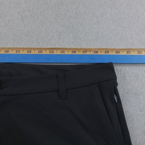 Pantalones de golf Lululemon Commission para hombre 38 negros ABC calce clásico Warpstreme elásticos - Imagen 3 de 14
