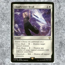 Cloud's Limit Break 014 NM NF Rare MTG Commander Final Fantasy 2025 Commander Le