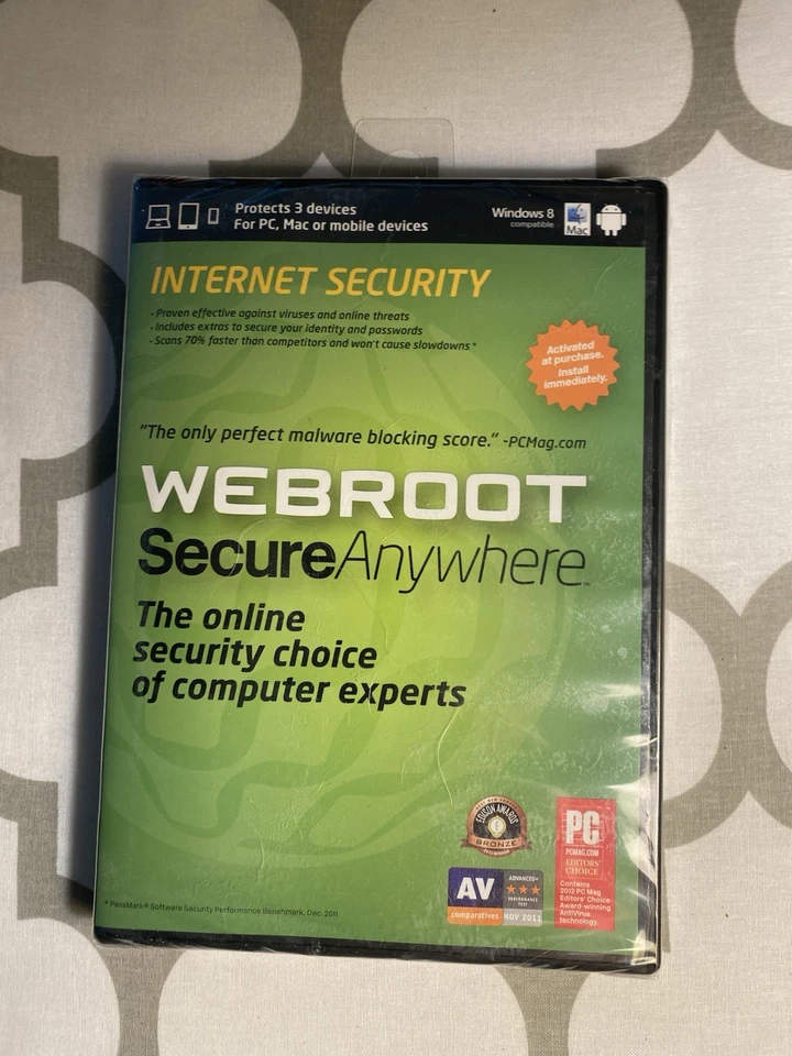 Webroot Secure Anywhere Internet Security Complete 2013 Sealed - Image 2 of 3