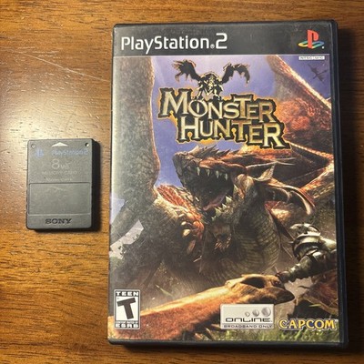 Monster Hunter For PlayStation 2 CIB- 8mb memory card
