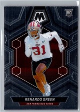 2024 Panini Mosaic #358 Renardo Green Rookie San Francisco 49ers