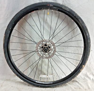 bontrager 前輪　美品 Trek Bontrager 700c Front Road Bike Wheel 100/12mm Thru-Axle 32S