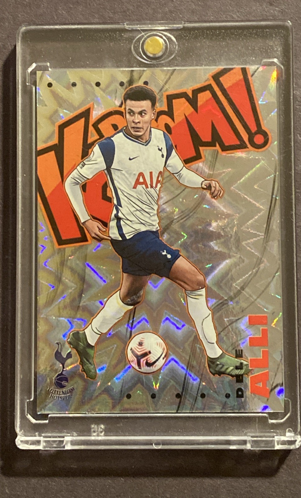 2020-21 Panini Prizm Premier League Dele Alli #17 Kaboom Case Hit SSP