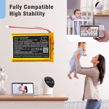 BATTERIE 3000mAh Type BAT-JSY-BL For Eufy SpaceView Baby Monitor E110 T8300-M