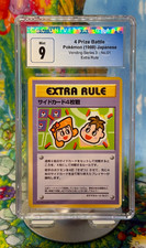 4 Prize Battle Extra Rule No. 01 Japanese Pokémon Vending Series 3 1998 CGC 9