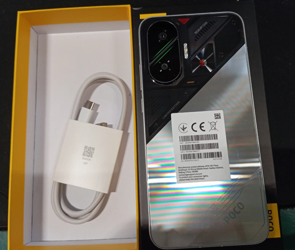 Xiaomi POCO F7 5G Smartphone 12GB+256GB 6,83" AMOLED Snapdragon 8s Gen 4 50MP