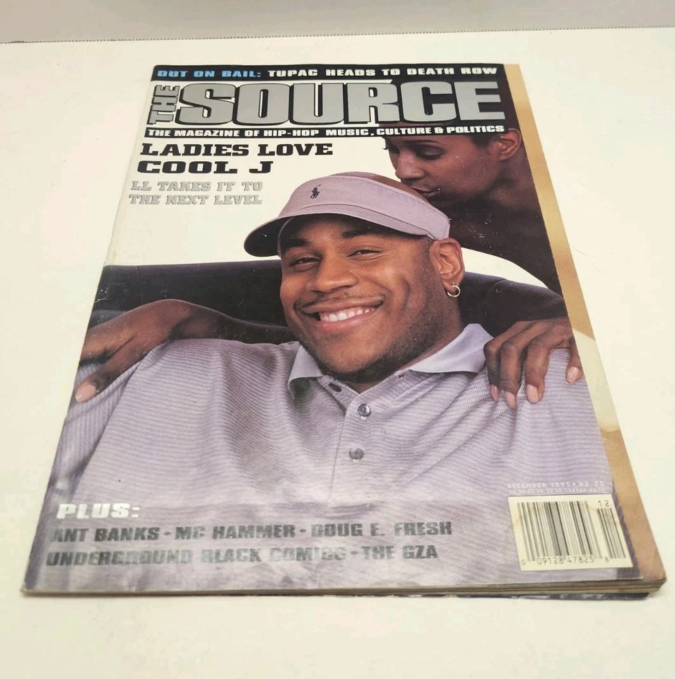 The Source Magazine December 1995 #75 LL Cool J Gagsta's Paradise Poster  - Image 2 of 4