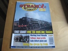 STEAM WORLD historical magazine nov 1996 east coast iron ore trains polmadie