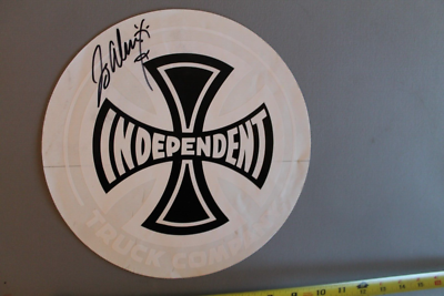 Independent Jay Adams Autographed Dogtown Cross Clear XXL