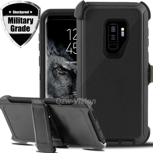 Defender Protective Shockproof Hard Case Cover Belt Clip For Samsung S9/S9 Plus - Imagen 7 de 12