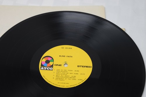 Blind Faith Self Titled Atco SD33-304B Clapton Winwood Baker Grech VG- - Picture 5 of 7
