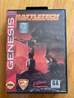 BattleTech: A Game of Armored Combat (Sega Genesis, 1994) - Tested and working