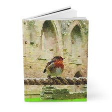 English Robin - Hardcover Journal Matte