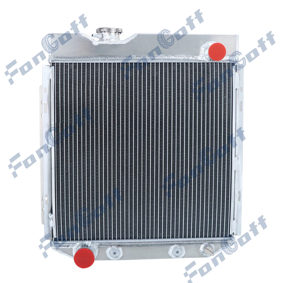 3 Row Aluminium Radiator For 1960-1966 Ford Mustang Falcon Ranchero Comet V8, - image 2 of 4