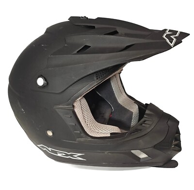 AFX FX-17 Black MX Motocross Offroad ATV Dirt Bike Helmet Size