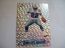 Emmitt Smith PRIZM Dallas Cowboys 1992 PACIFIC INSERT card # 6 OF 10