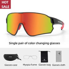 ROCKBROS Polarized Cycling Sunglasses Bike Glasses UV400 Full Frame Men Women