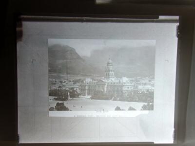 s/w Negativansicht des alten Südafrika für weitere Fotos nach unten scrollen