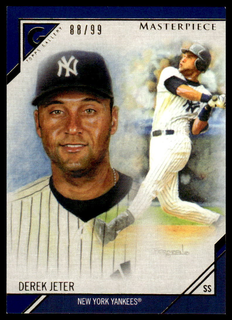 2017 Topps Gallery #MP-24 Derek Jeter BASEBALL New York Yankees