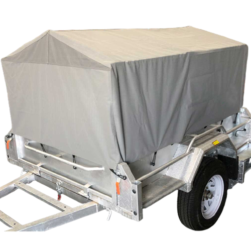 Box Cage Trailer Cover Canvas Tarp for 6x4x3 ft 900mm high Cage eBay