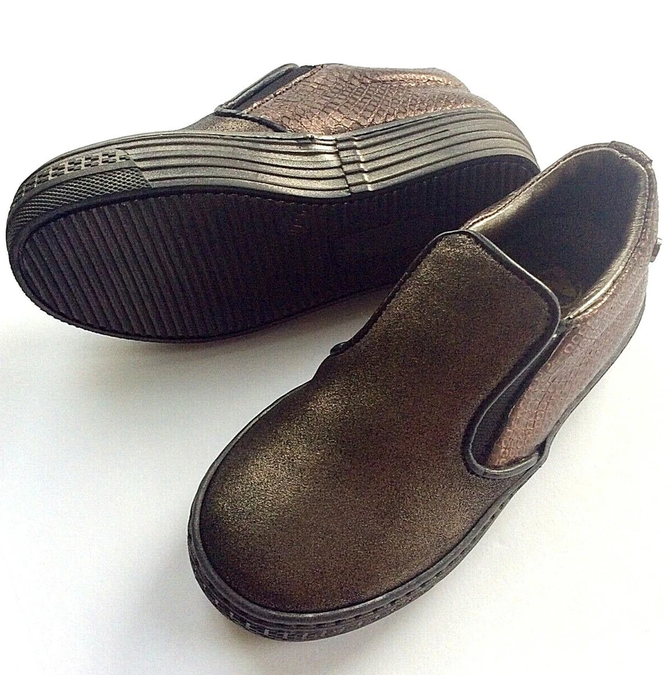 Naturino bronze leather glitter fashion shoe - Image 4 of 4