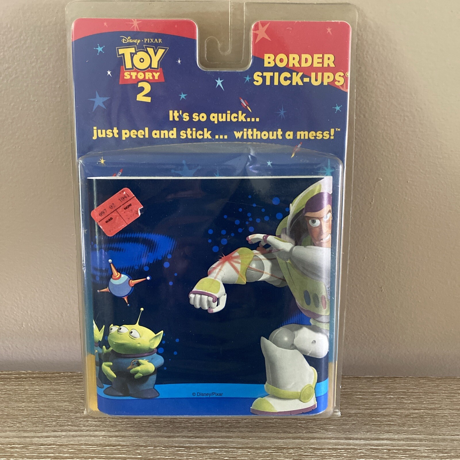 New Priss Prints Disney Toy Story 2 Border Stick-Ups