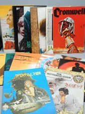 vintage Japanese movie program LOT ALEC GUINNESS Timothy Dalton SHERLOCK HOLMES+