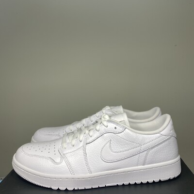 Nike Air Jordan 1 Low Golf Triple White Chicago Bred DD9315-101