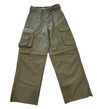 Boy Scouts Of America Canvas ZipOff Uniform Cargo Pant Youth 6 Dark Scouting NEW