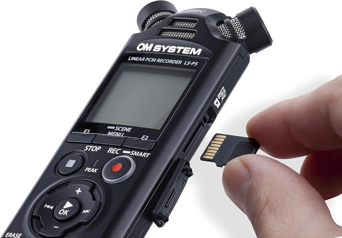 OM SYSTEM LS-P5 LINEAR PCM RECORDER High resolution OM SYSTEM LS-P5 LINEAR PCM RECORDER High resolution