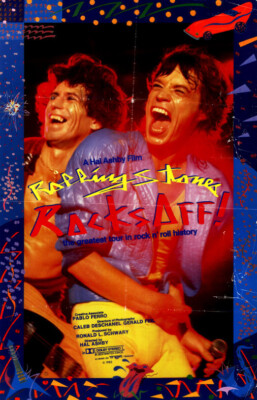 Rocks Off - The Rolling Stones US-Tour '81 ORIGINAL A1 Kinoplakat Mick Jagger
