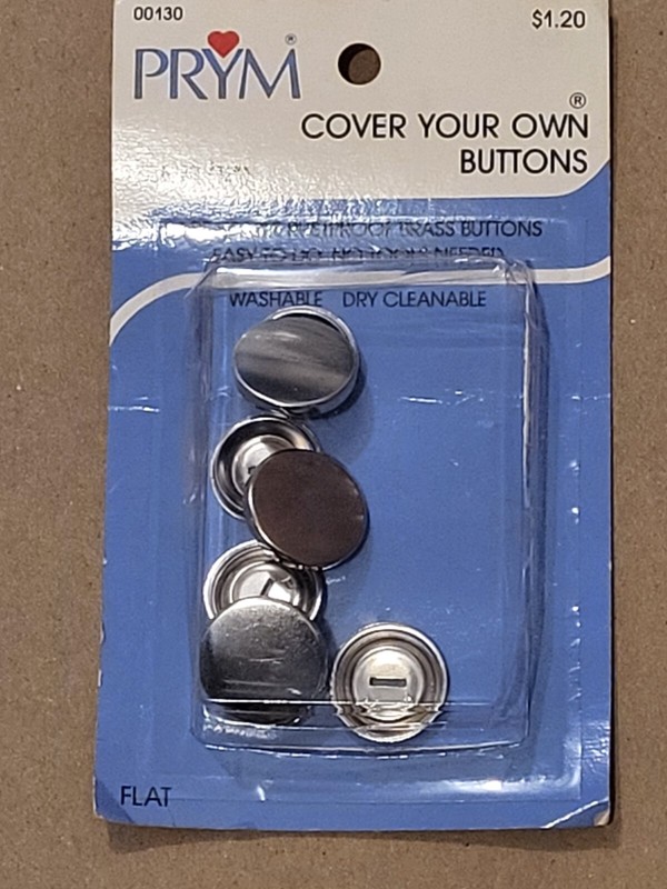 COVER YOUR OWN BUTTONS PRYM SIZE 30 (3/4") SFH