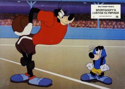 Sportgoofy's lustige Olympiade ORIG AH-Foto Walt Disney