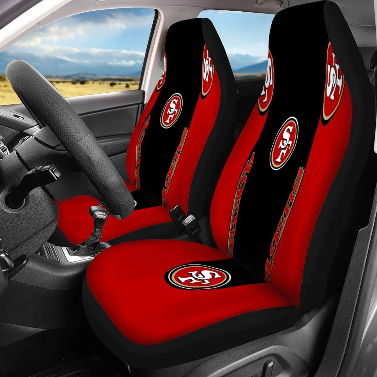 San Francisco Team Car Seat Cover