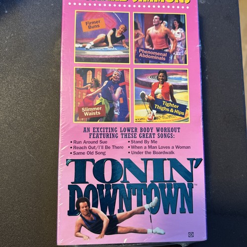 Richard Simmons - Tonin' Downtown VHS Brand New Iconic Home Workout