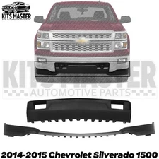 New Front Bumper Filler + Valance Panel 2PCS For 2014-2015 CHEVY SILVERADO 1500