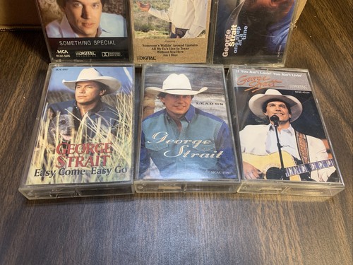 Lot of 6 George Strait Cassette Tapes, All VG Condition - Picture 4 of 8